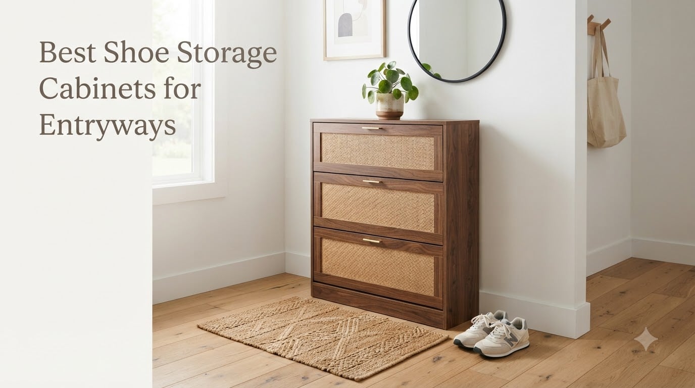 Best Shoe Storage Cabinets for Entryways