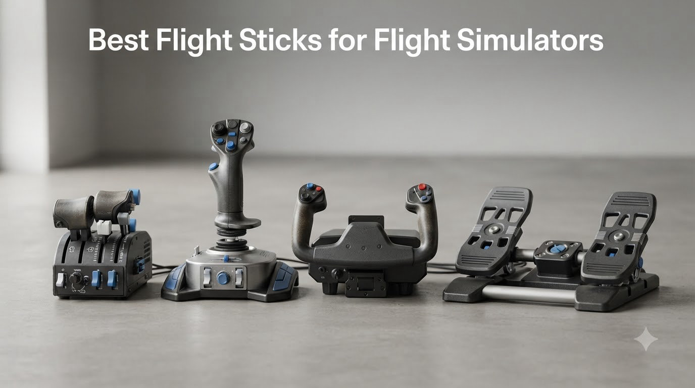 Best Flight Sticks for Flight Simulators