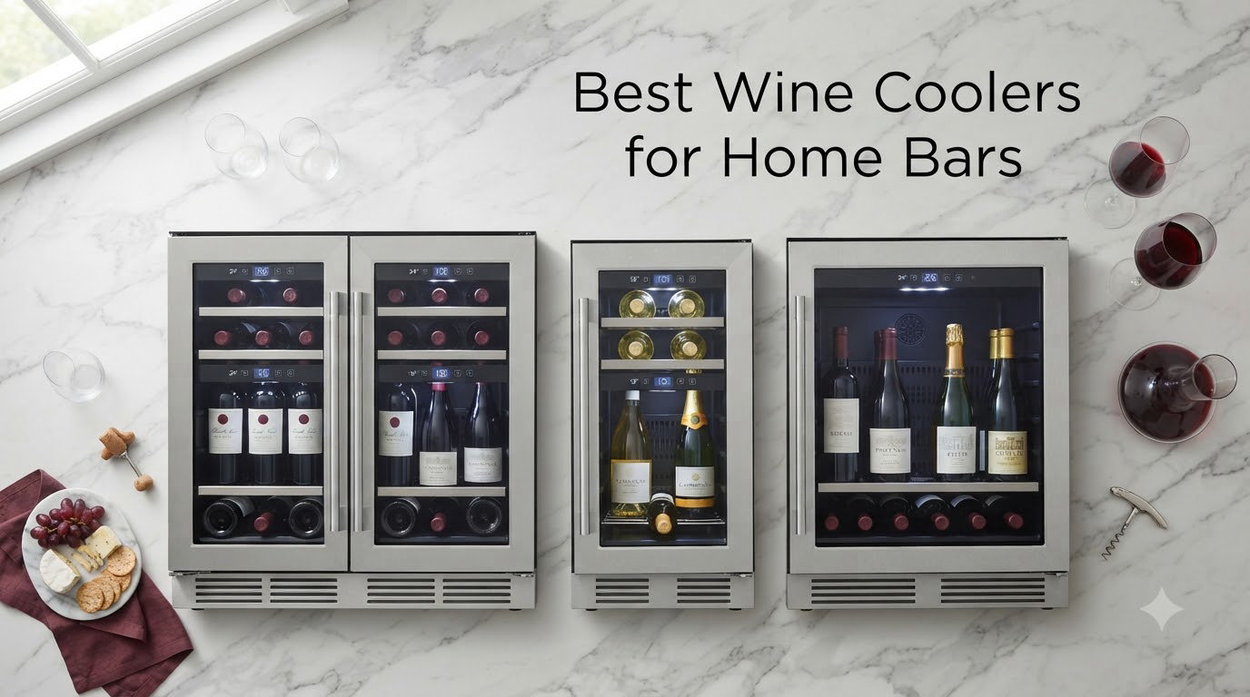 Best Wine Coolers for Home Bars