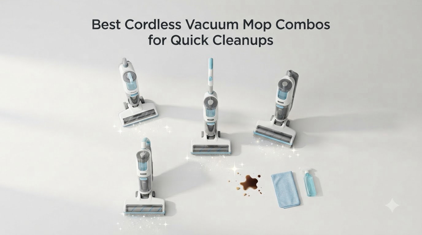 Best Cordless Vacuum Mop Combos for Quick Cleanups
