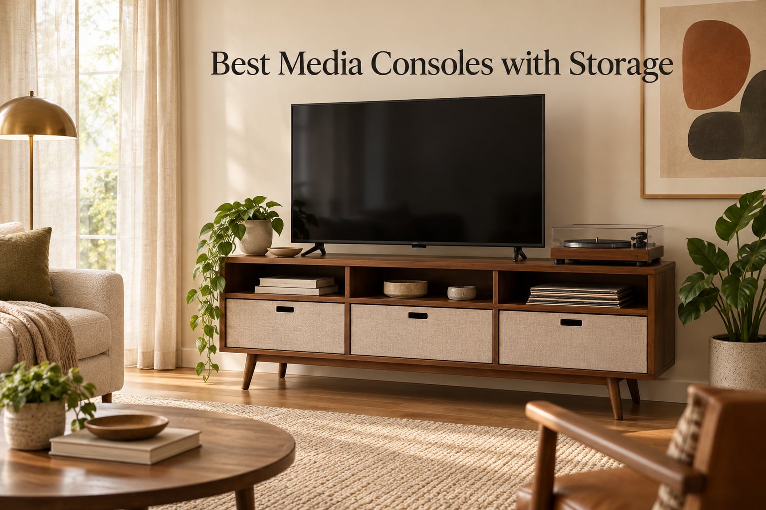 Best Media Consoles with Storage