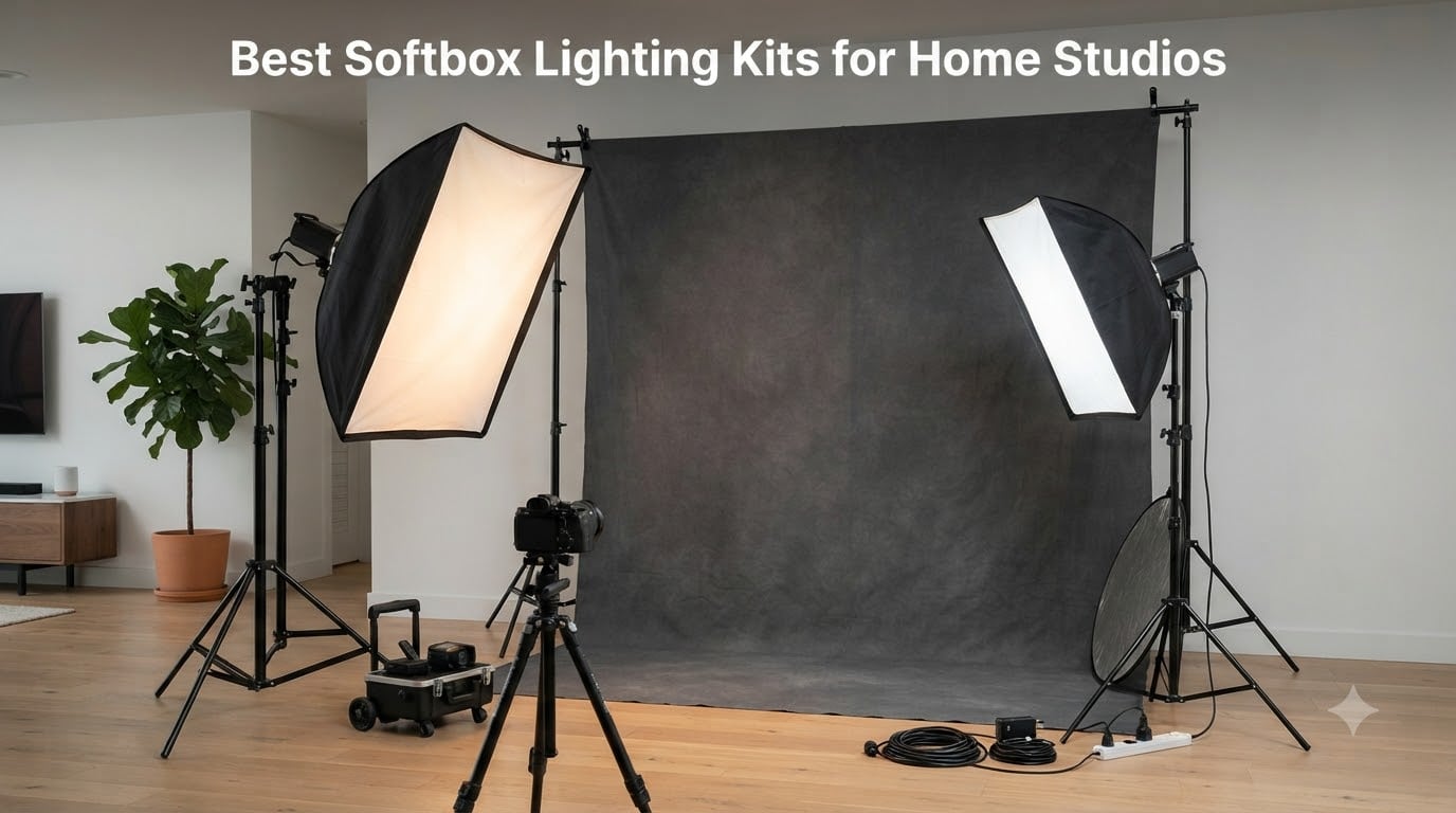 Best Softbox Lighting Kits for Home Studios