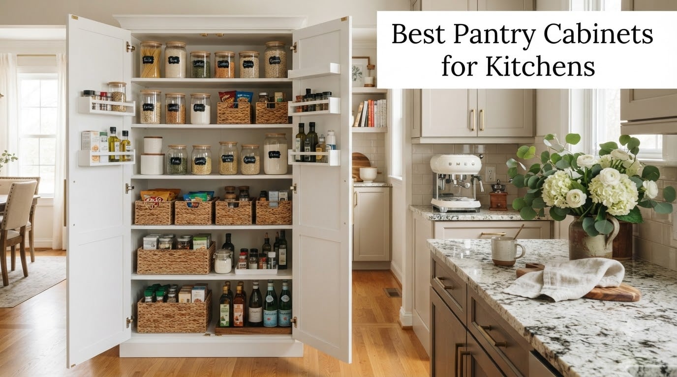 Best Pantry Cabinets for Kitchens