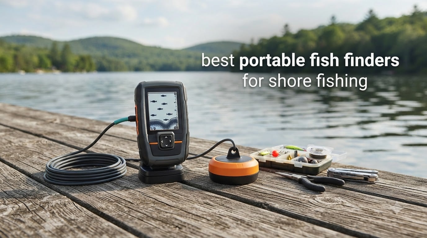 best portable fish finders for shore fishing