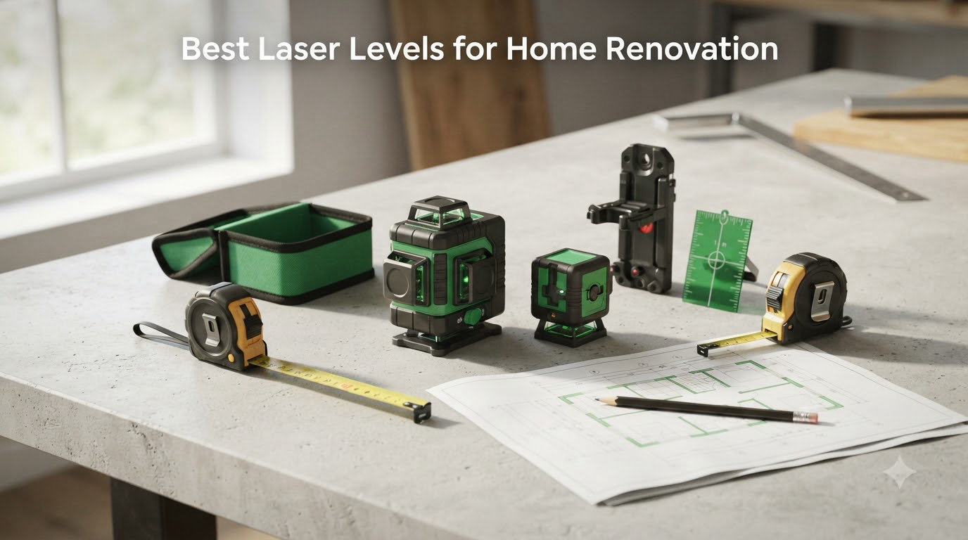 Best Laser Levels for Home Renovation
