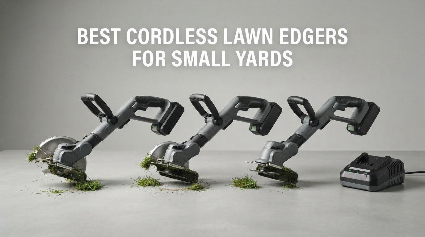 best cordless lawn edgers for small yards
