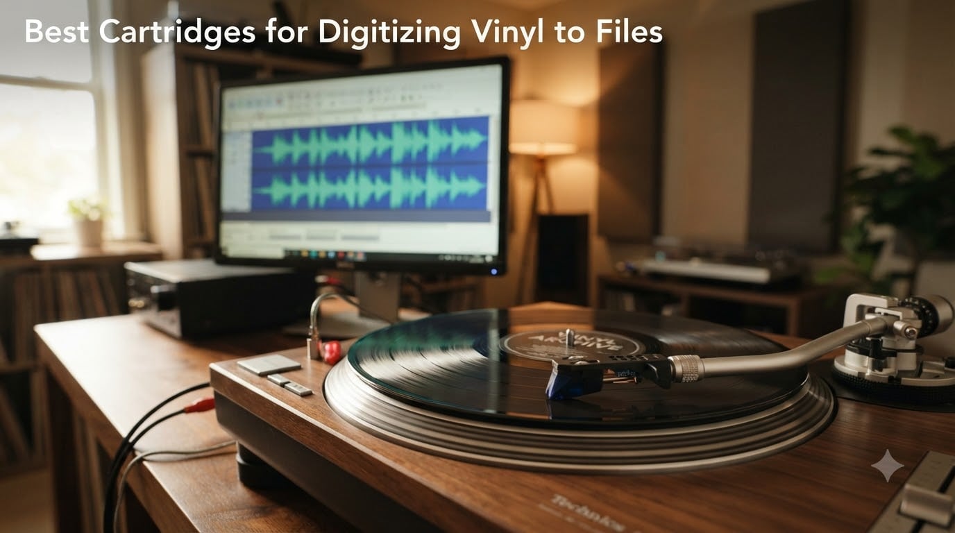 Best Cartridges for Digitizing Vinyl to Files