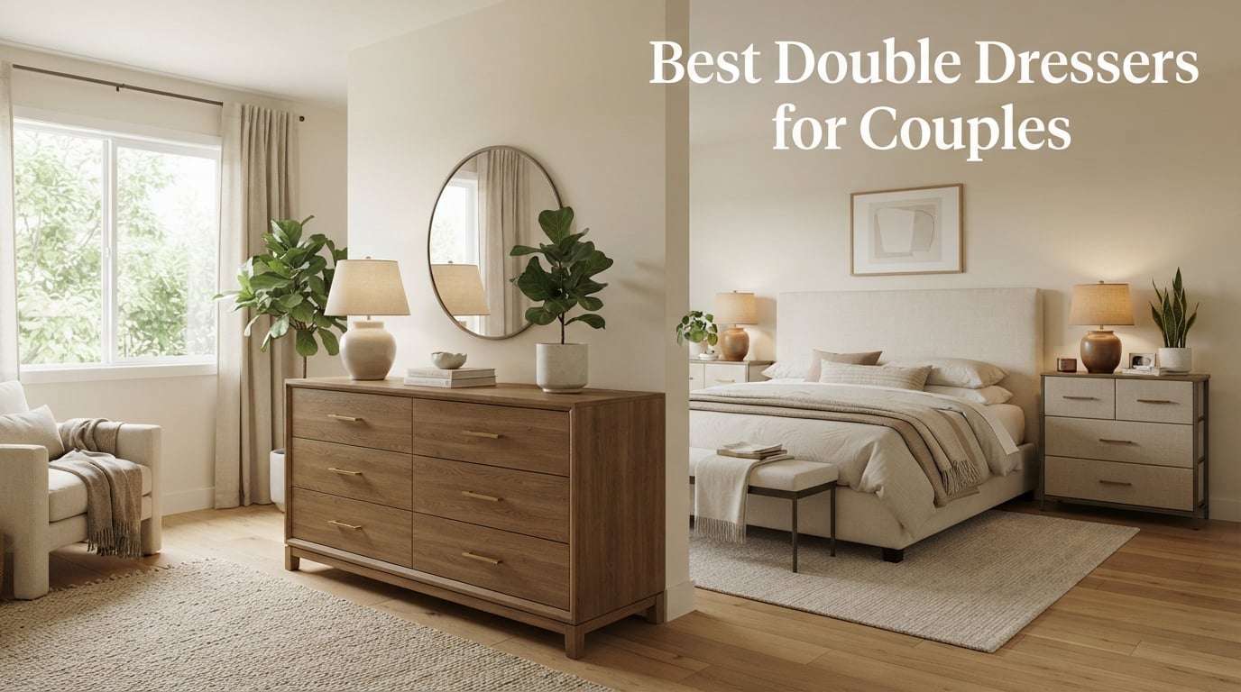 Best Double Dressers for Couples