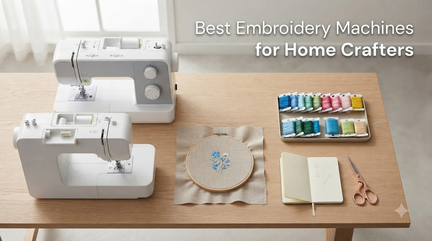 Best Embroidery Machines for Home Crafters