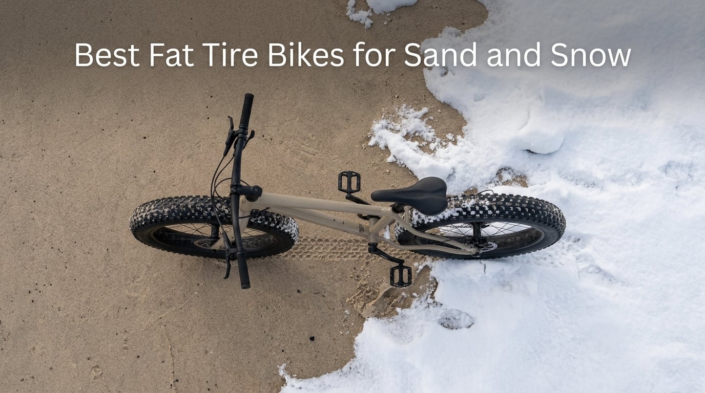 Best Fat Tire Bikes for Sand and Snow