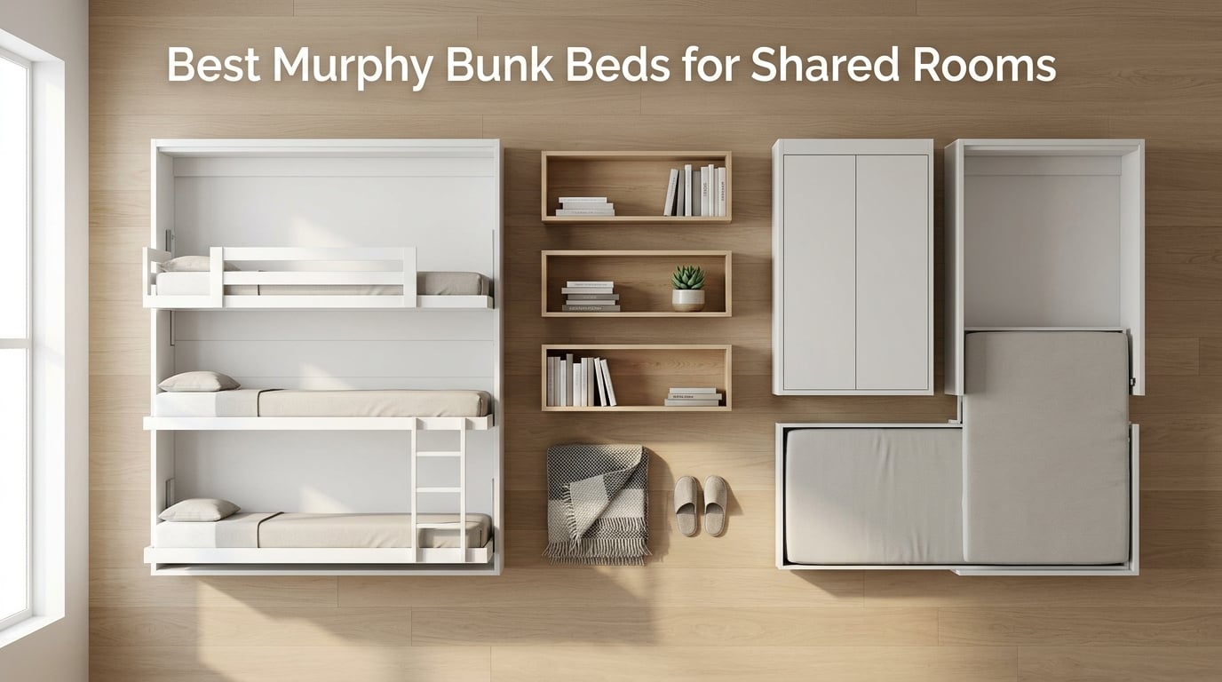 Best Murphy Bunk Beds for Shared Rooms