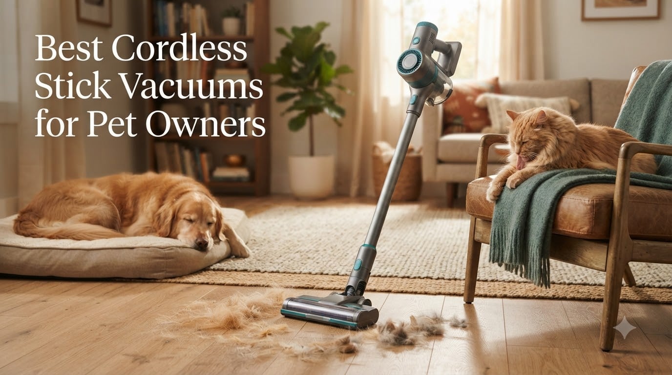 Best Cordless Stick Vacuums for Pet Owners