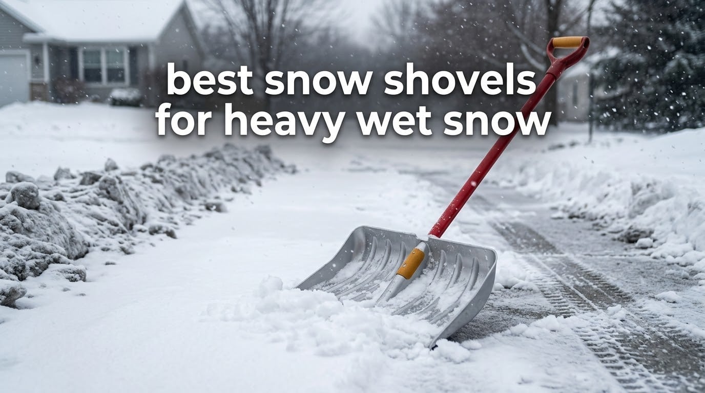best snow shovels for heavy wet snow