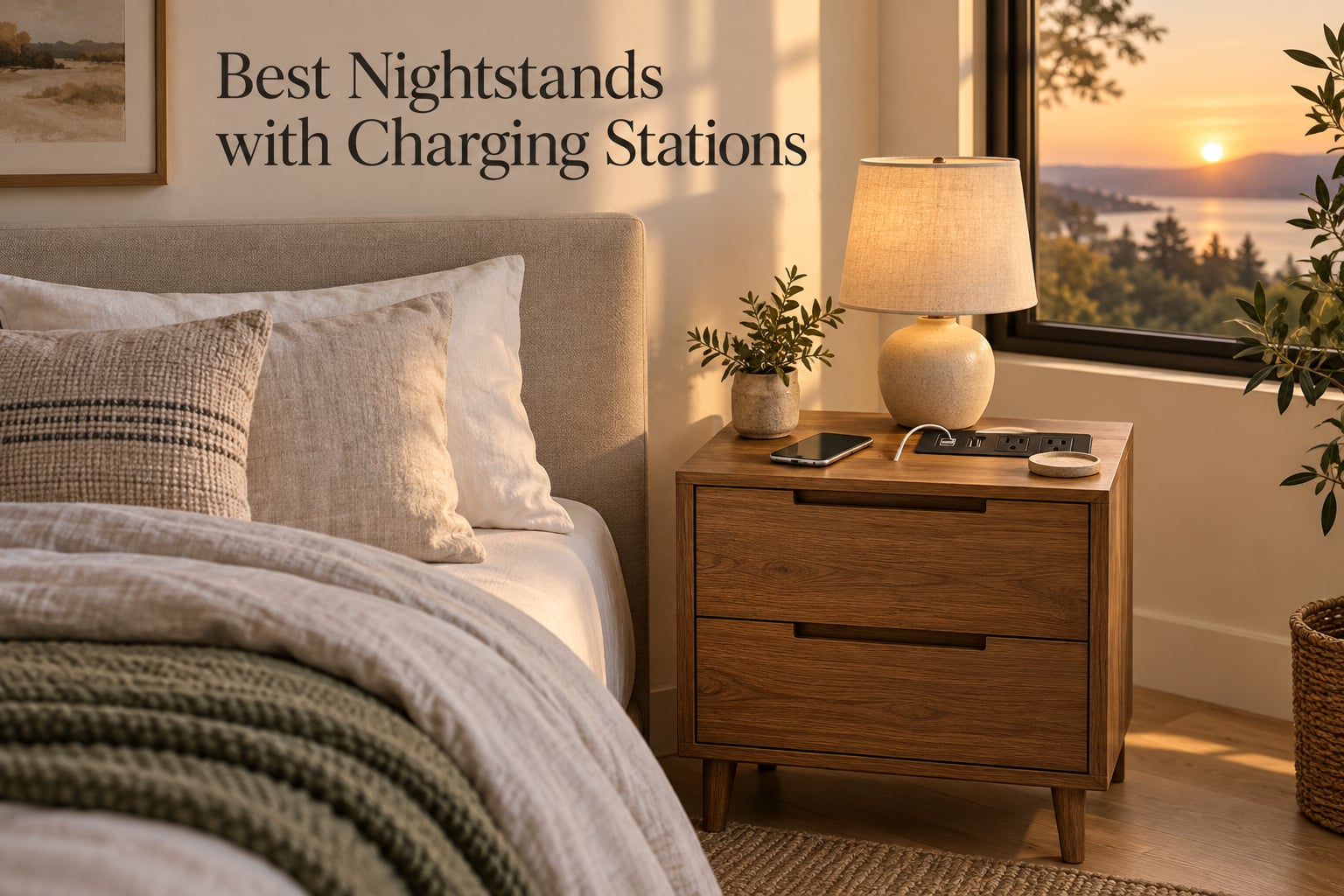 Best Nightstands with Charging Stations