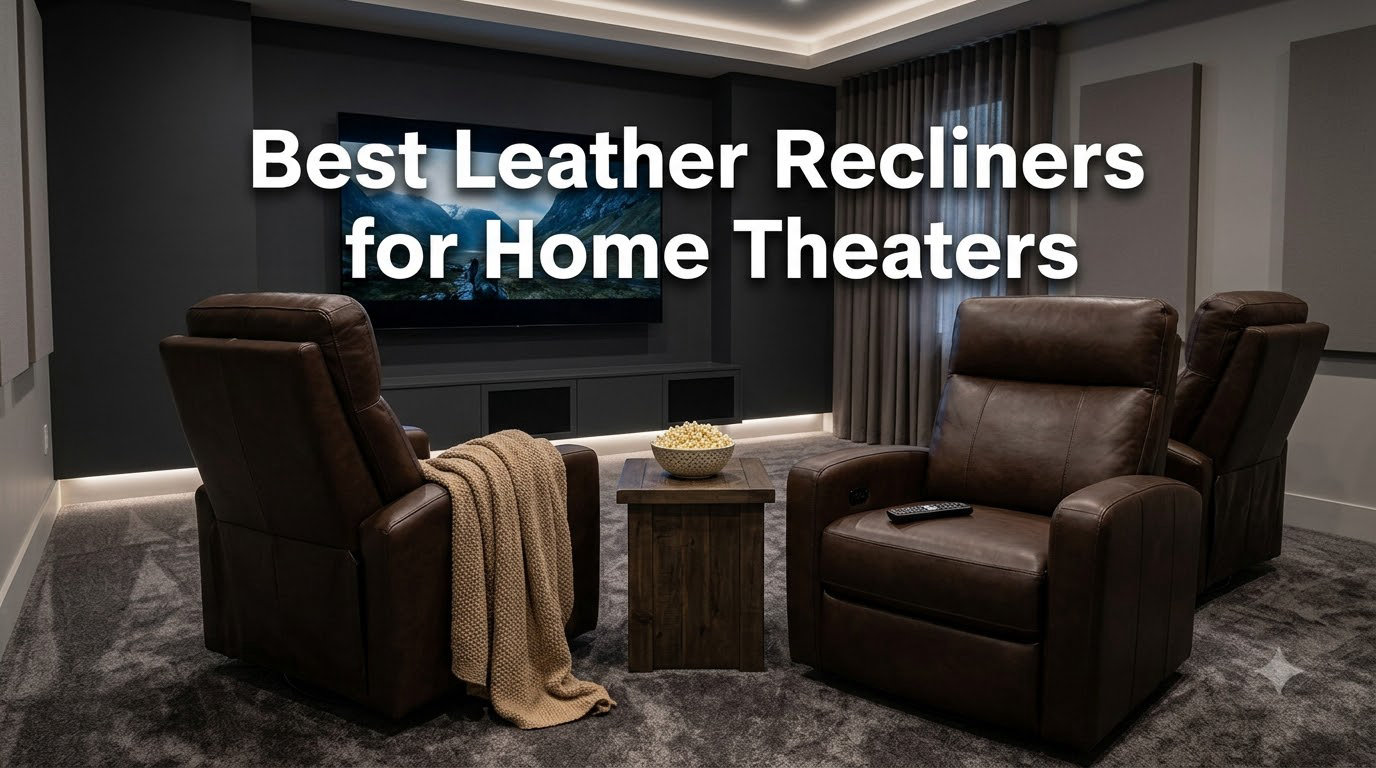 Best Leather Recliners for Home Theaters