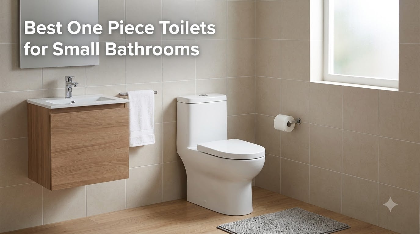 Best One Piece Toilets for Small Bathrooms