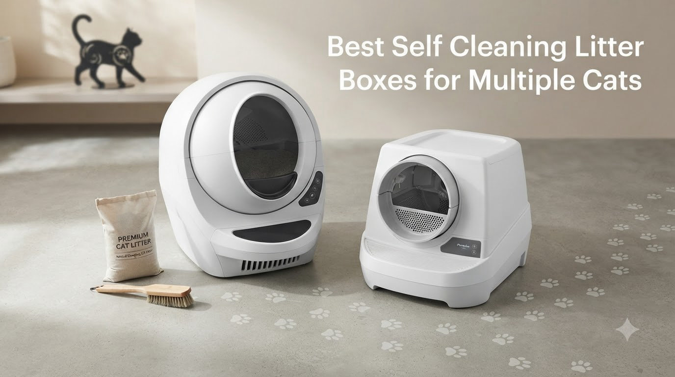 Best Self Cleaning Litter Boxes for Multiple Cats