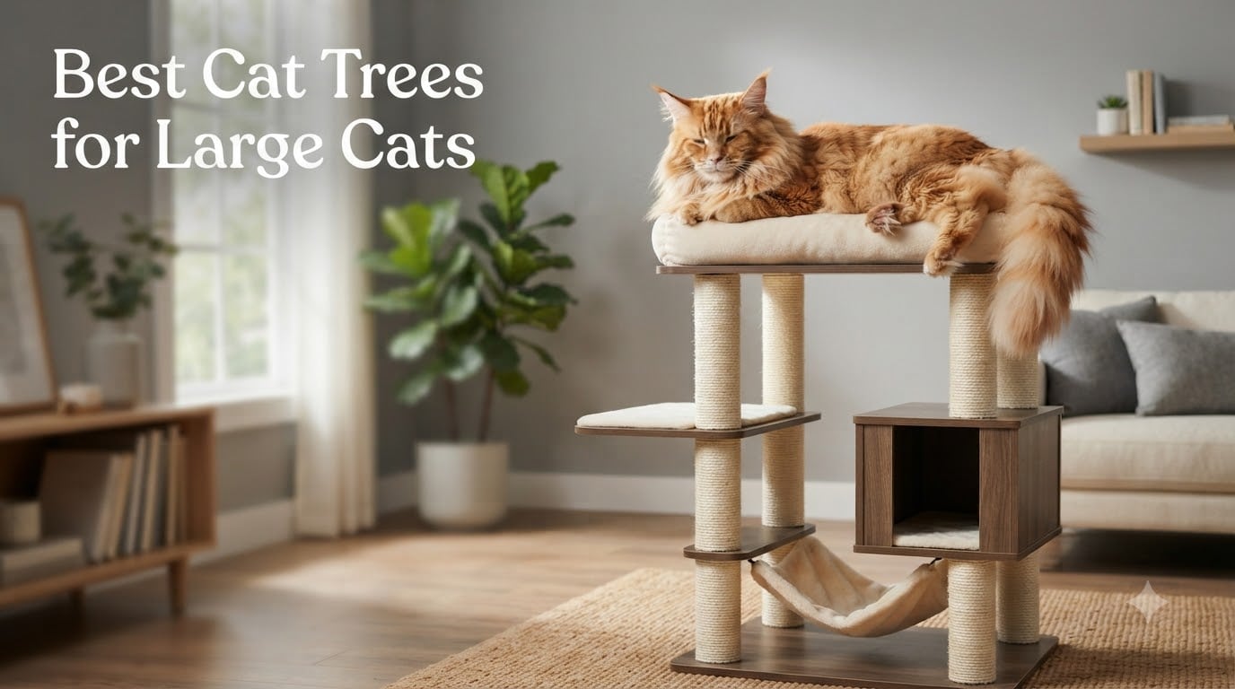 Best Cat Trees for Large Cats