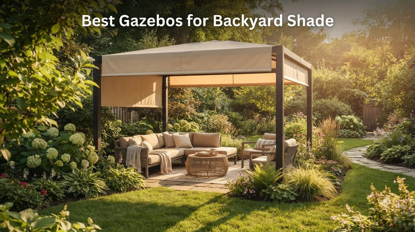 Best Gazebos for Backyard Shade