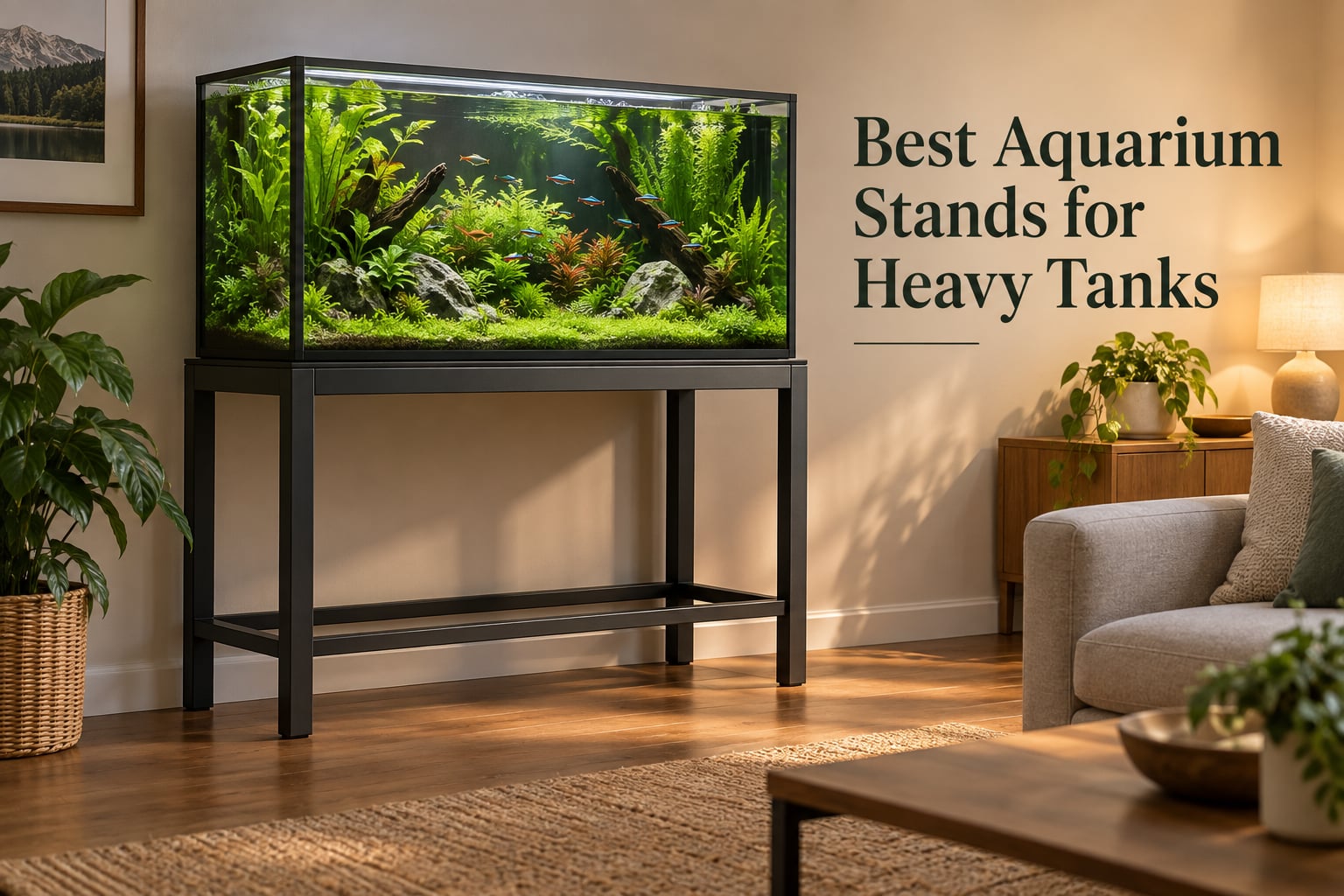 Best Aquarium Stands for Heavy Tanks