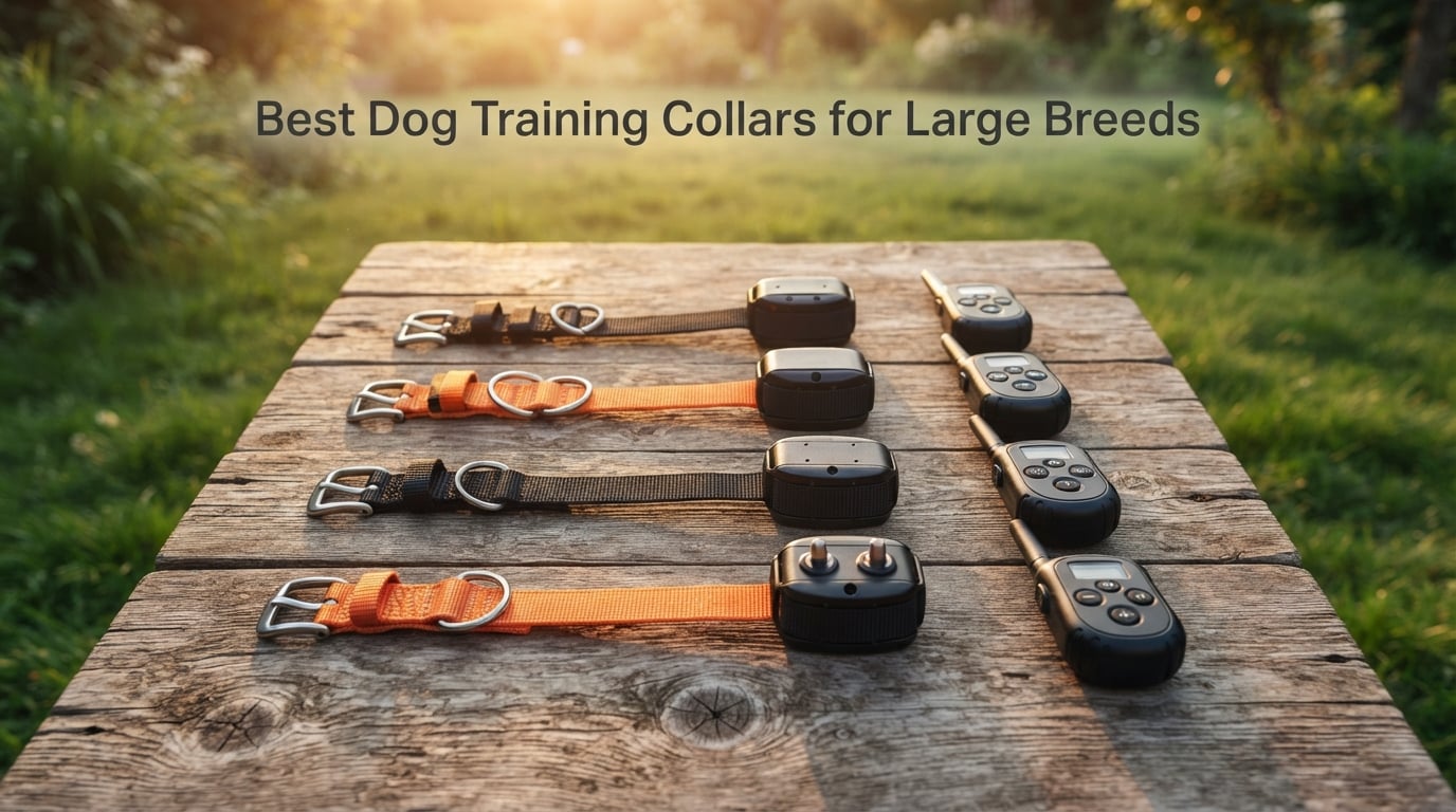 Best Dog Training Collars for Large Breeds