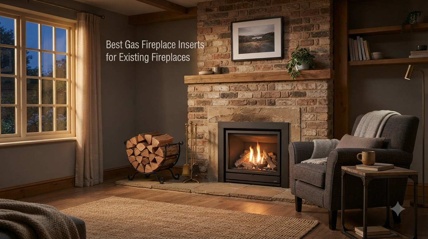 Best Gas Fireplace Inserts for Existing Fireplaces