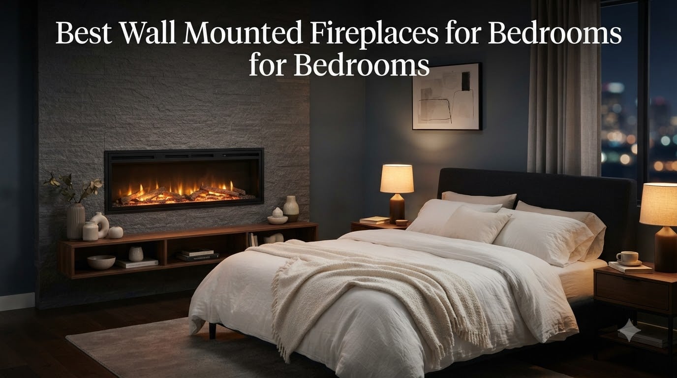 Best Wall Mounted Fireplaces for Bedrooms