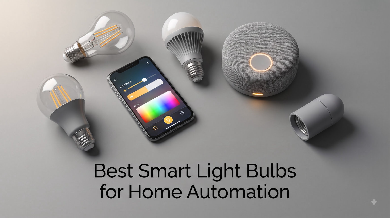 Best Smart Light Bulbs for Home Automation