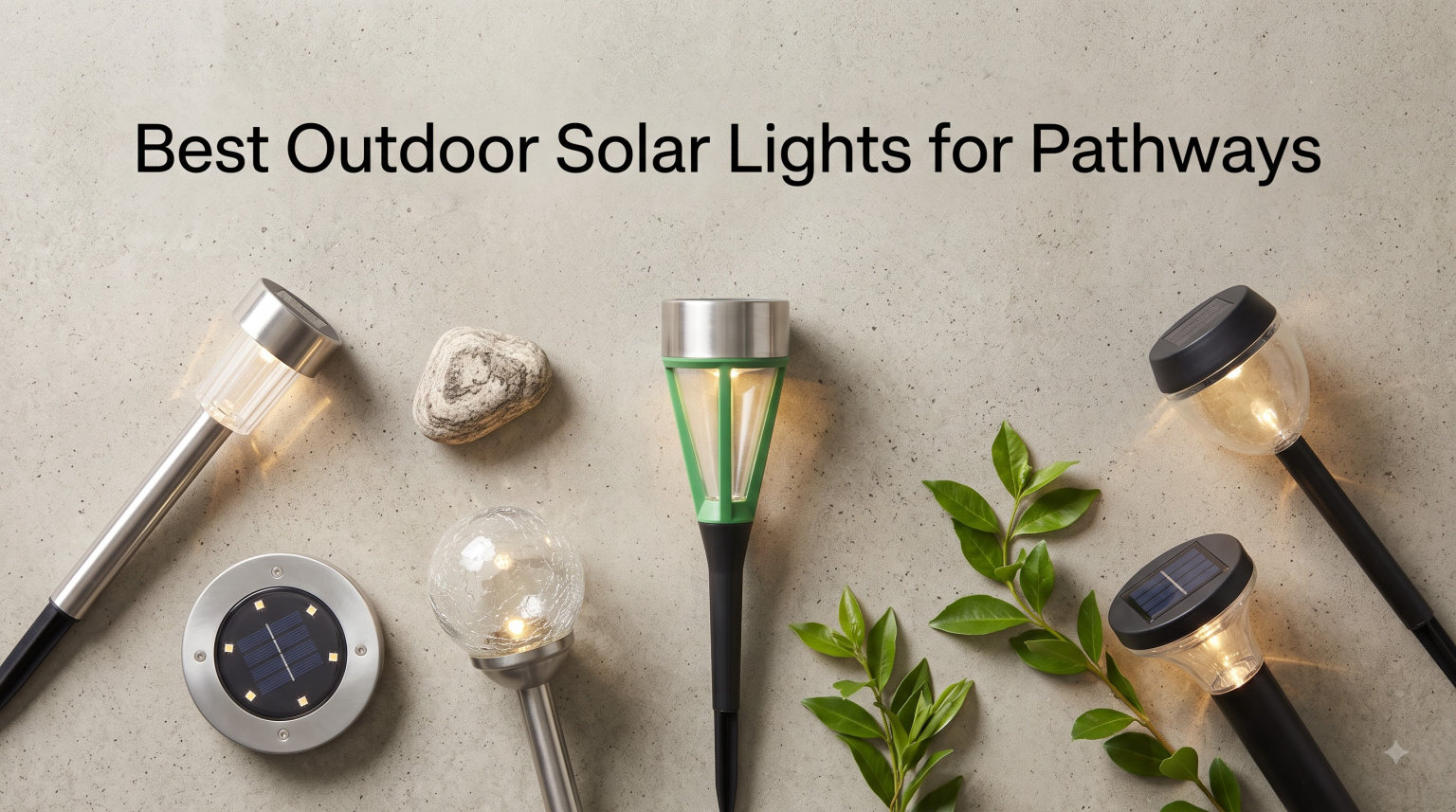 Best Outdoor Solar Lights for Pathways
