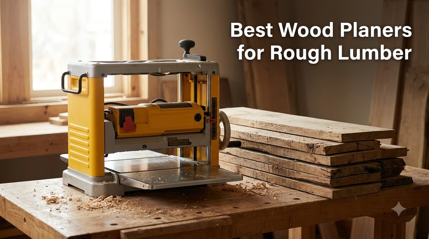 Best Wood Planers for Rough Lumber