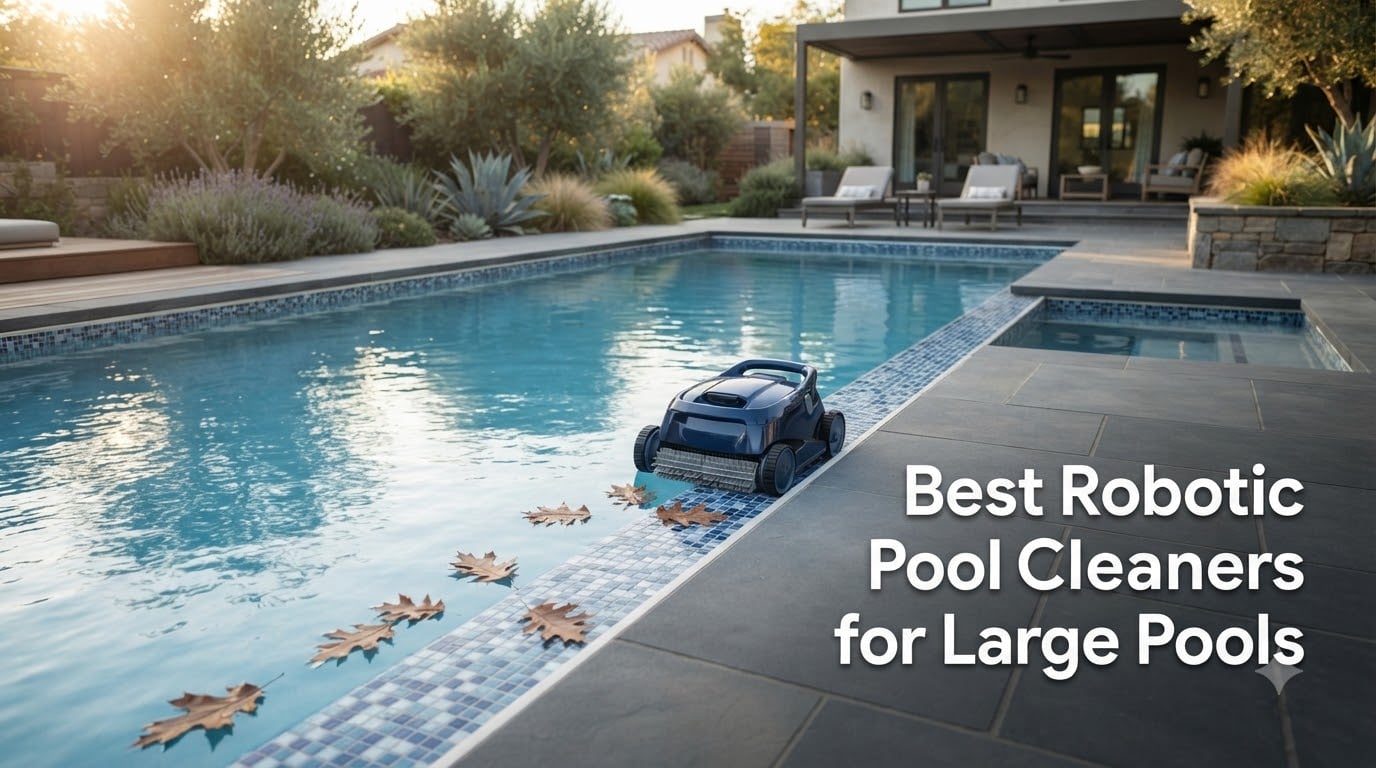 Best Robotic Pool Cleaners for Large Pools