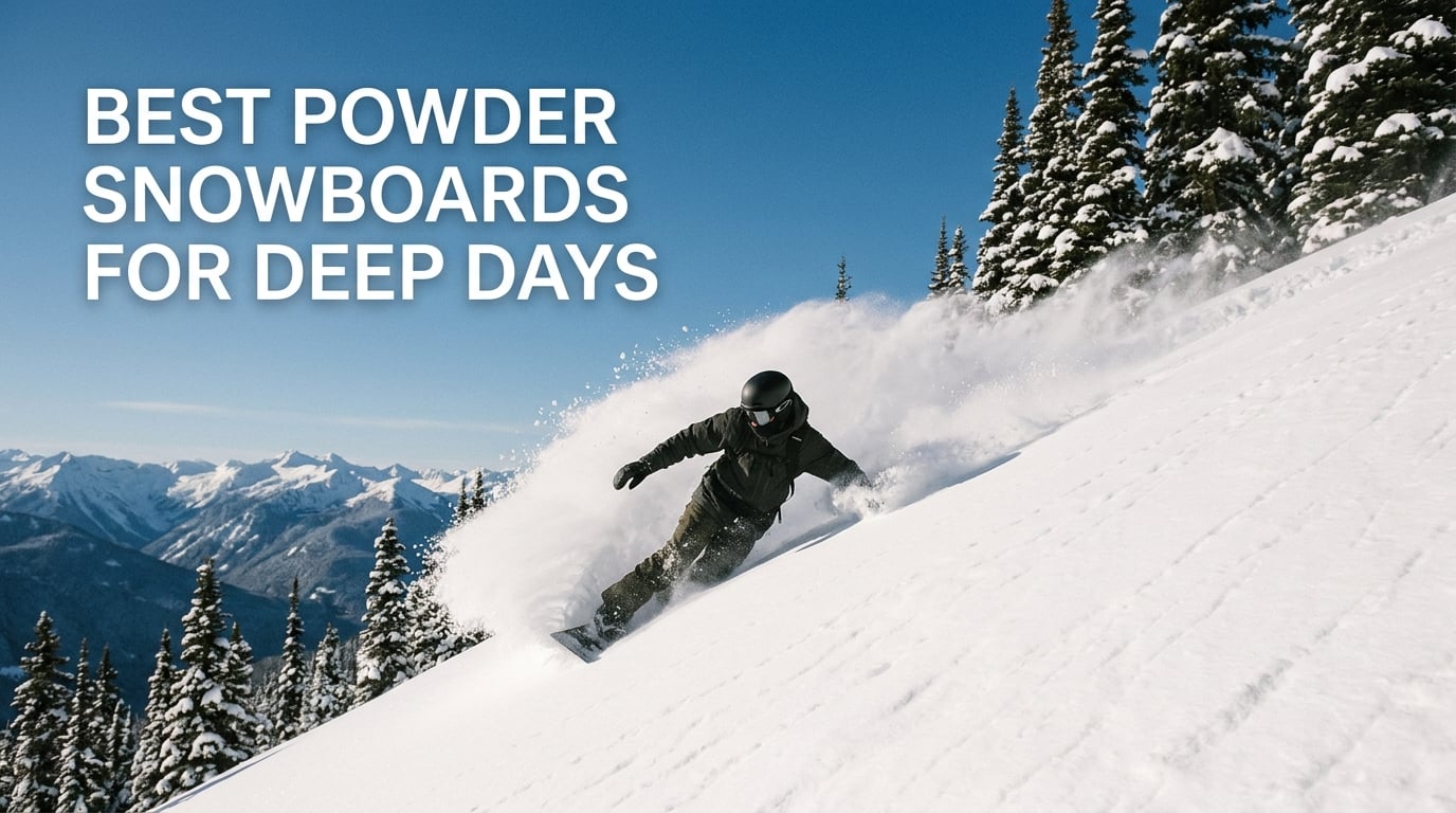 Best Powder Snowboards for Deep Days