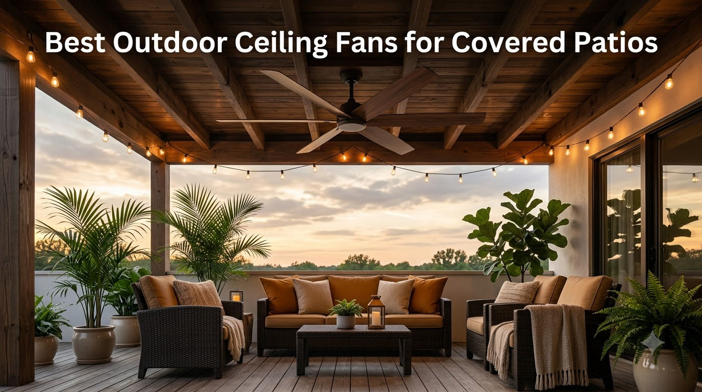 Best Outdoor Ceiling Fans for Covered Patios
