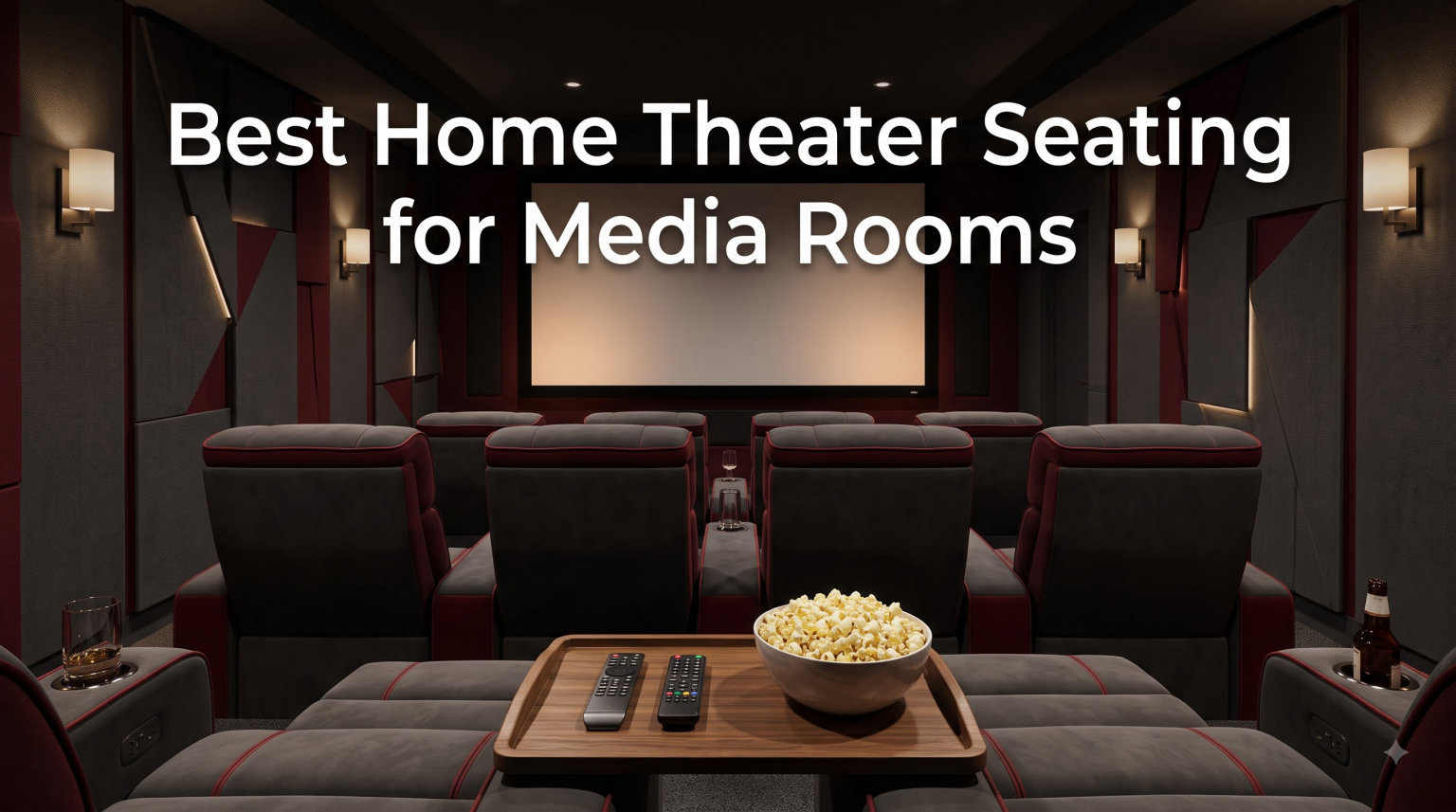 Best Home Theater Seating for Media Rooms