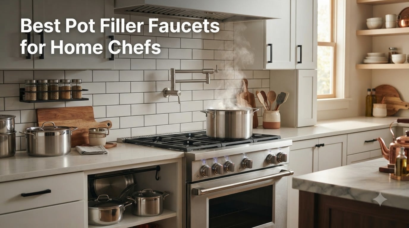 Best Pot Filler Faucets for Home Chefs