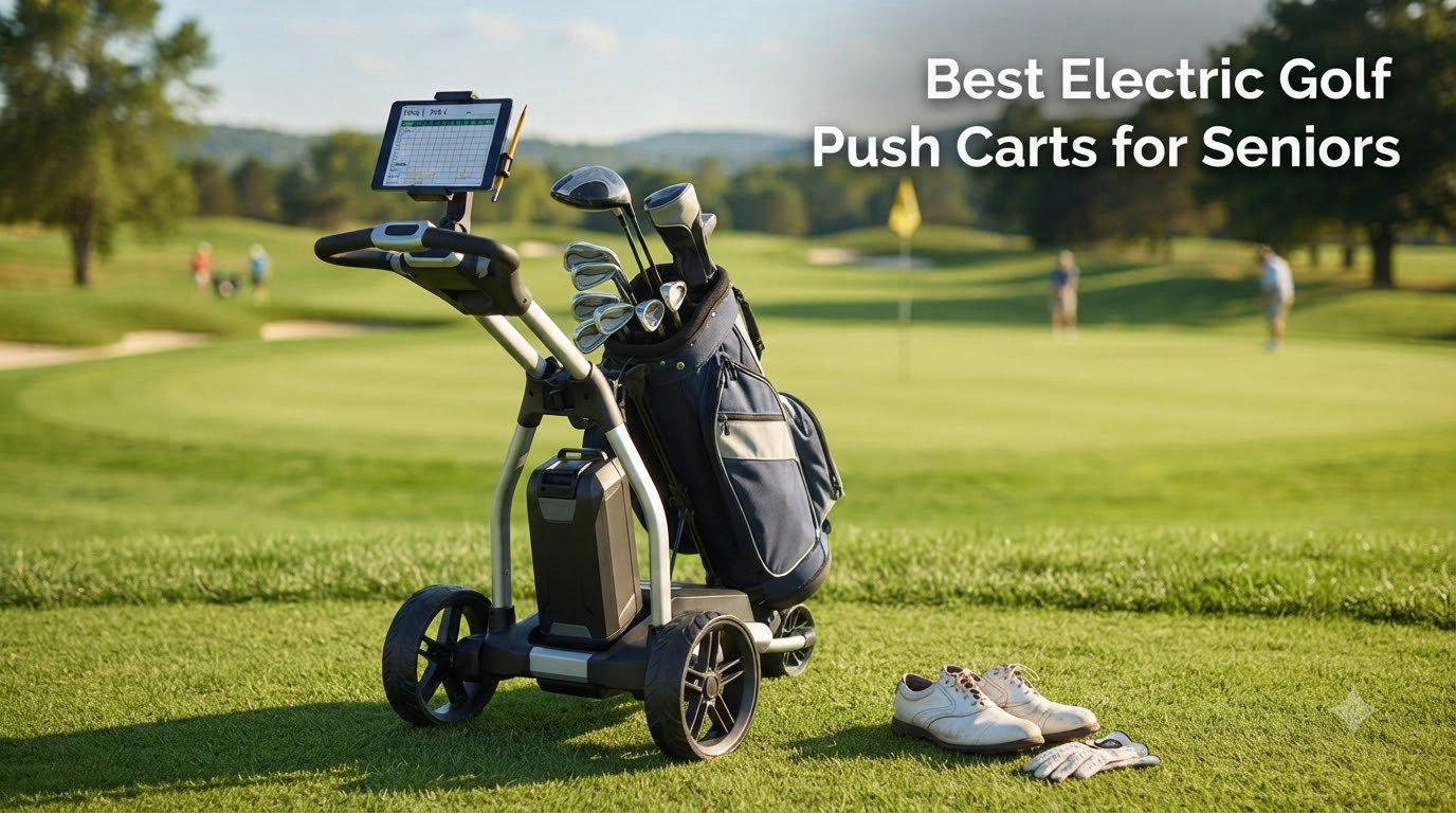 Best Electric Golf Push Carts for Seniors