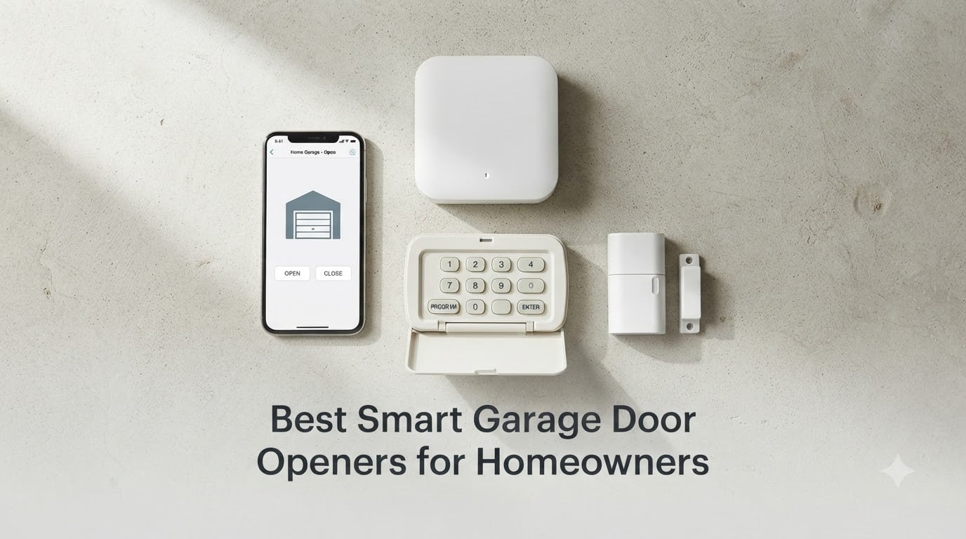 Best Smart Garage Door Openers for Homeowners