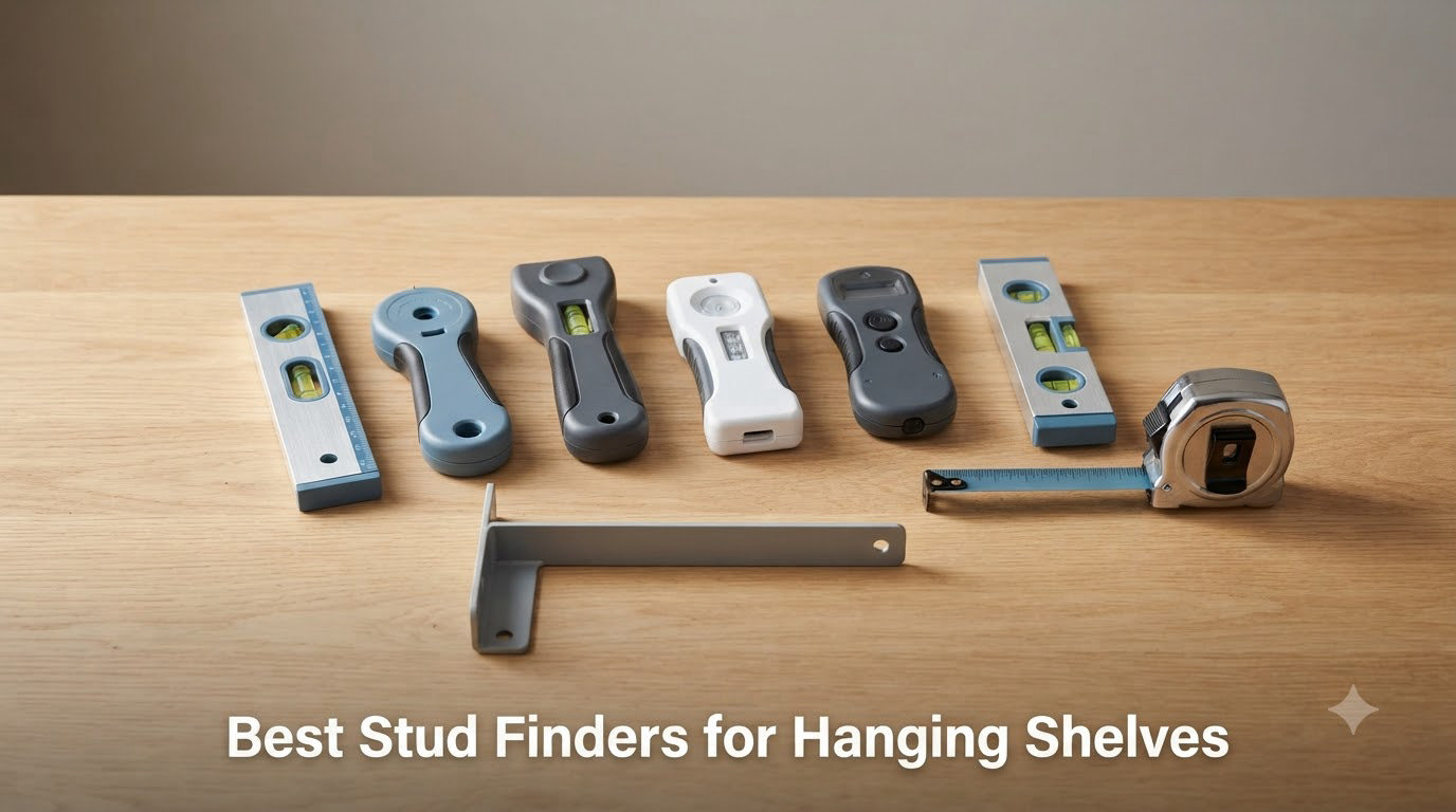 Best Stud Finders for Hanging Shelves