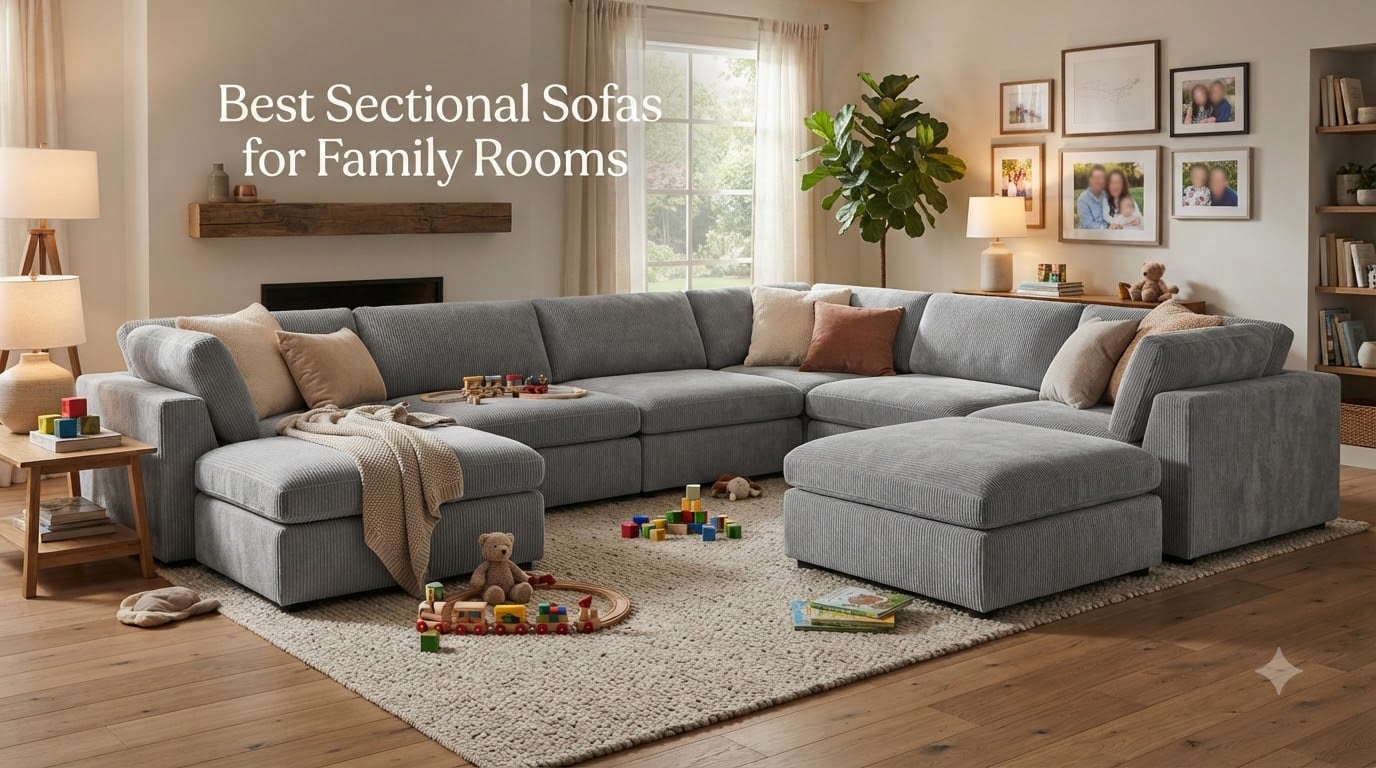 Best Sectional Sofas for Family Rooms