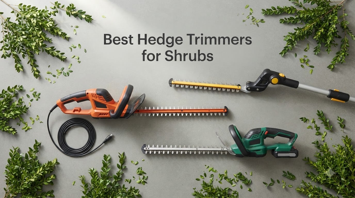 Best Hedge Trimmers for Shrubs
