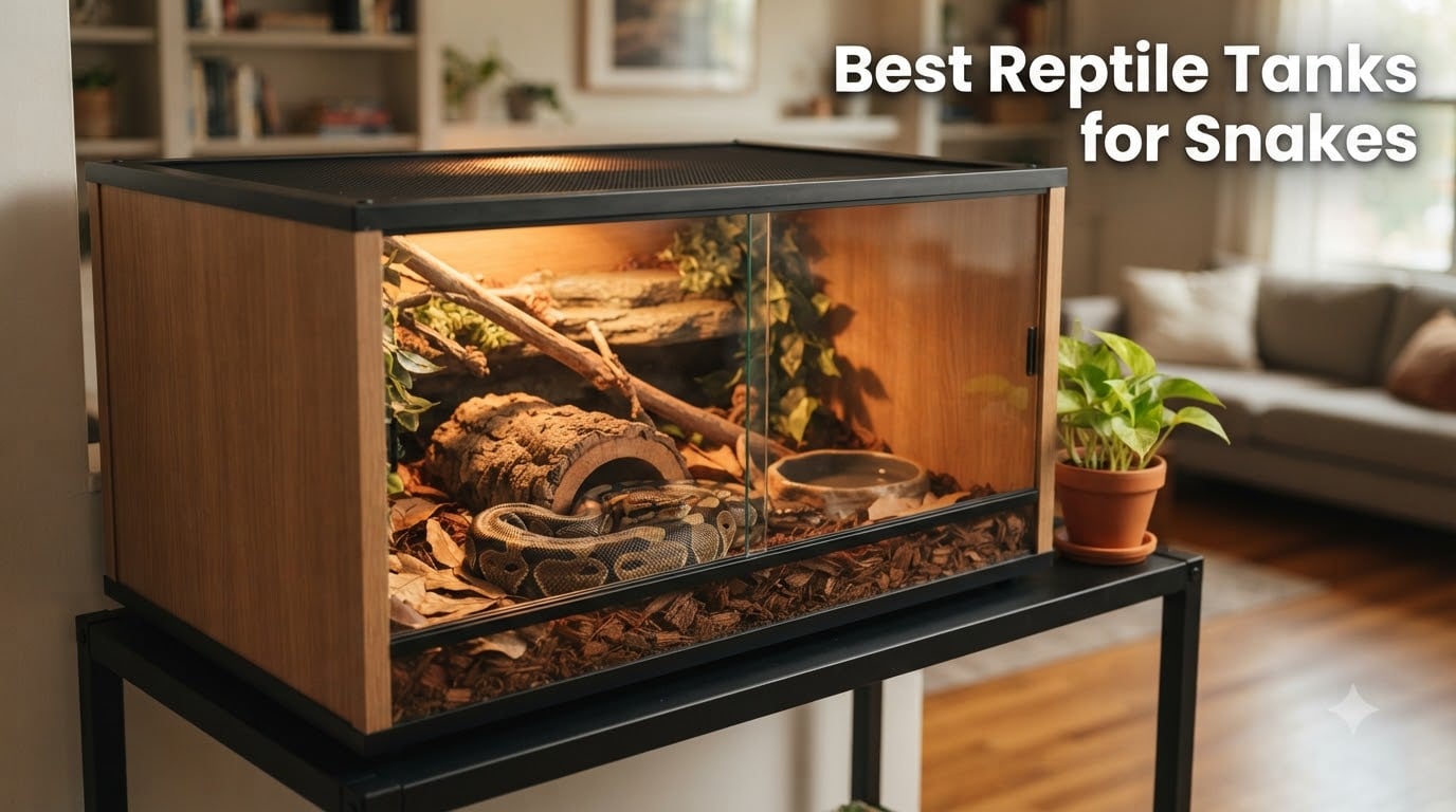 Best Reptile Tanks for Snakes