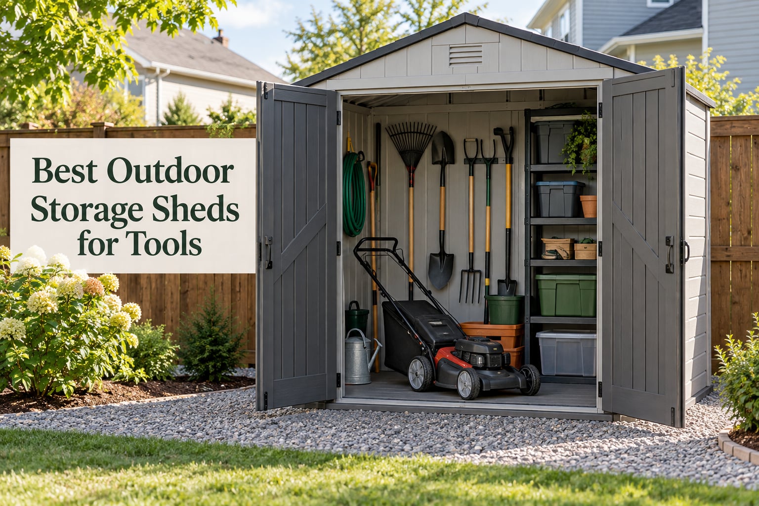 Best Outdoor Storage Sheds for Tools