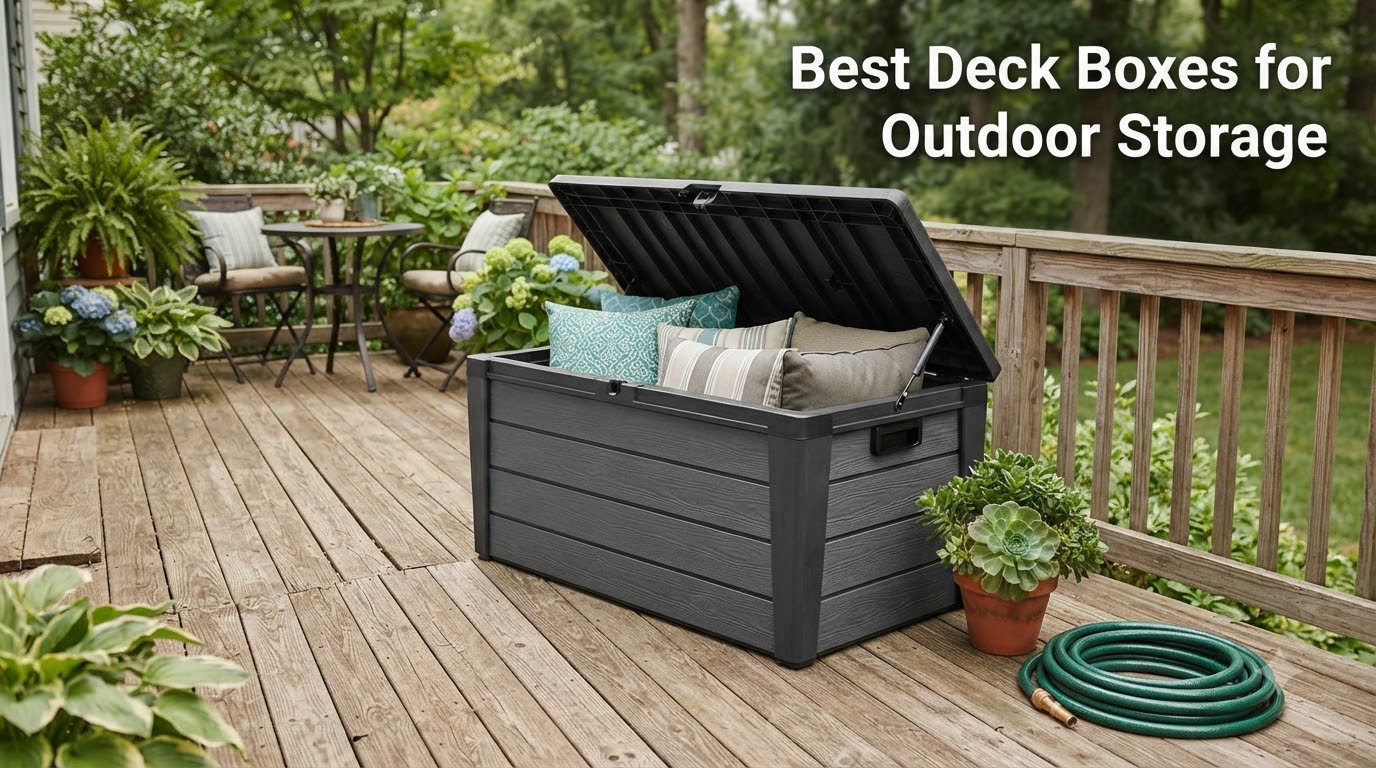 Best Deck Boxes for Outdoor Storage