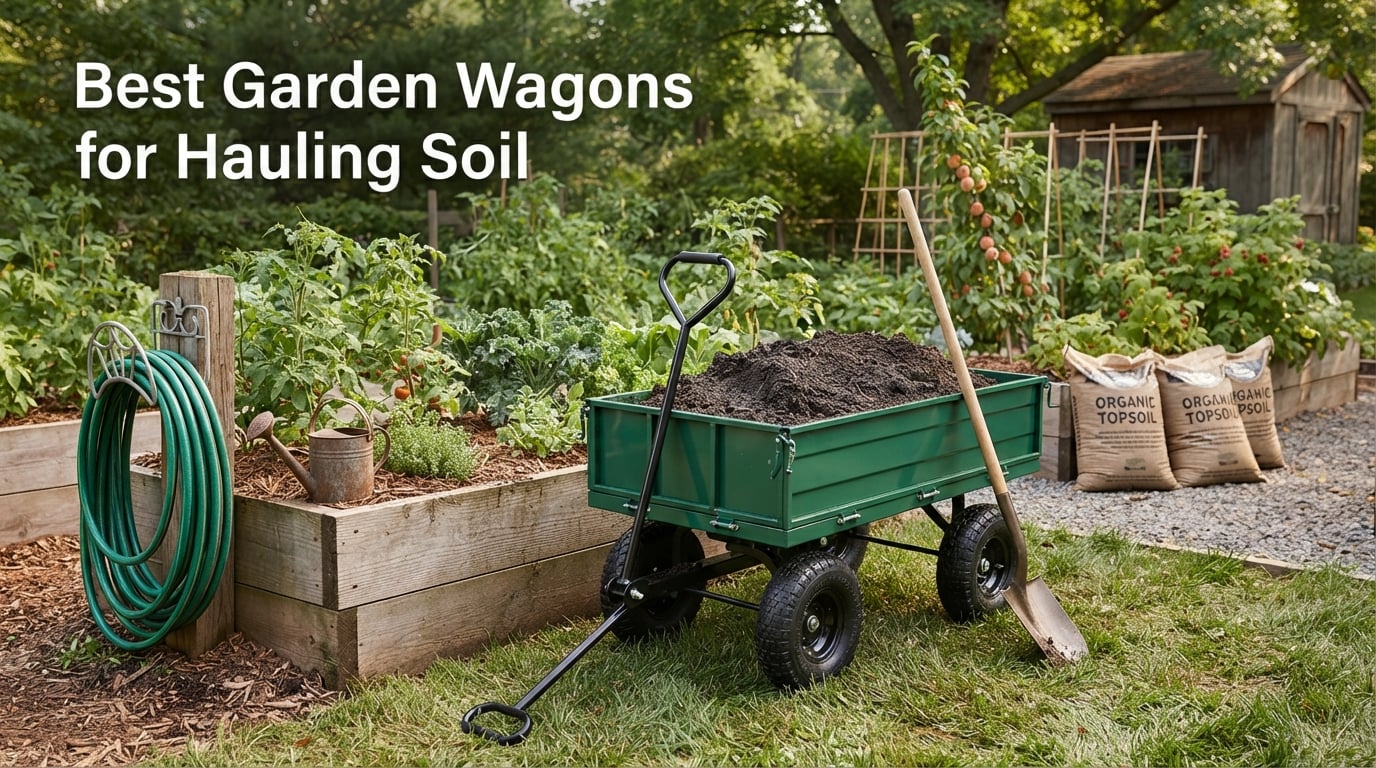 Best Garden Wagons for Hauling Soil