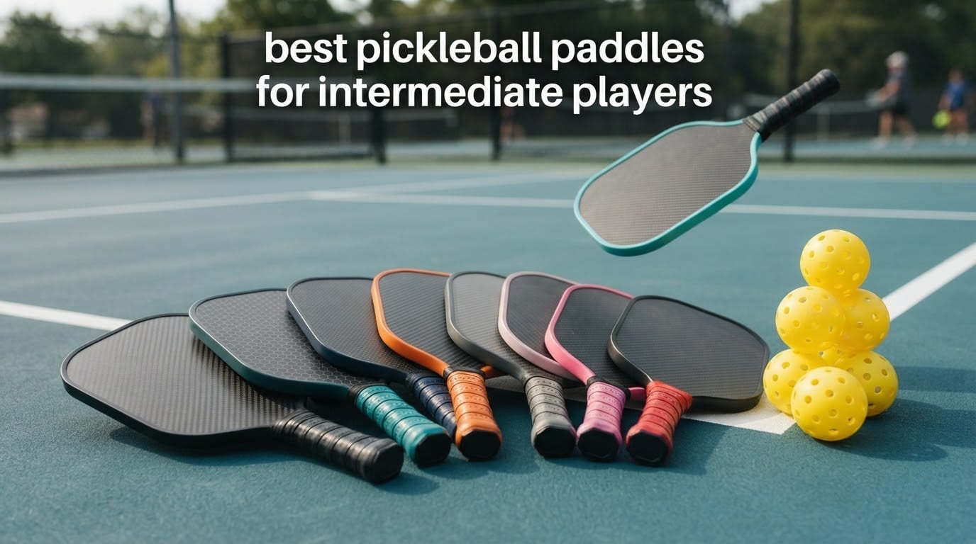 best pickleball paddles for intermediate players