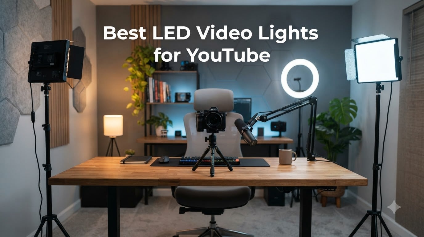 Best LED Video Lights for YouTube