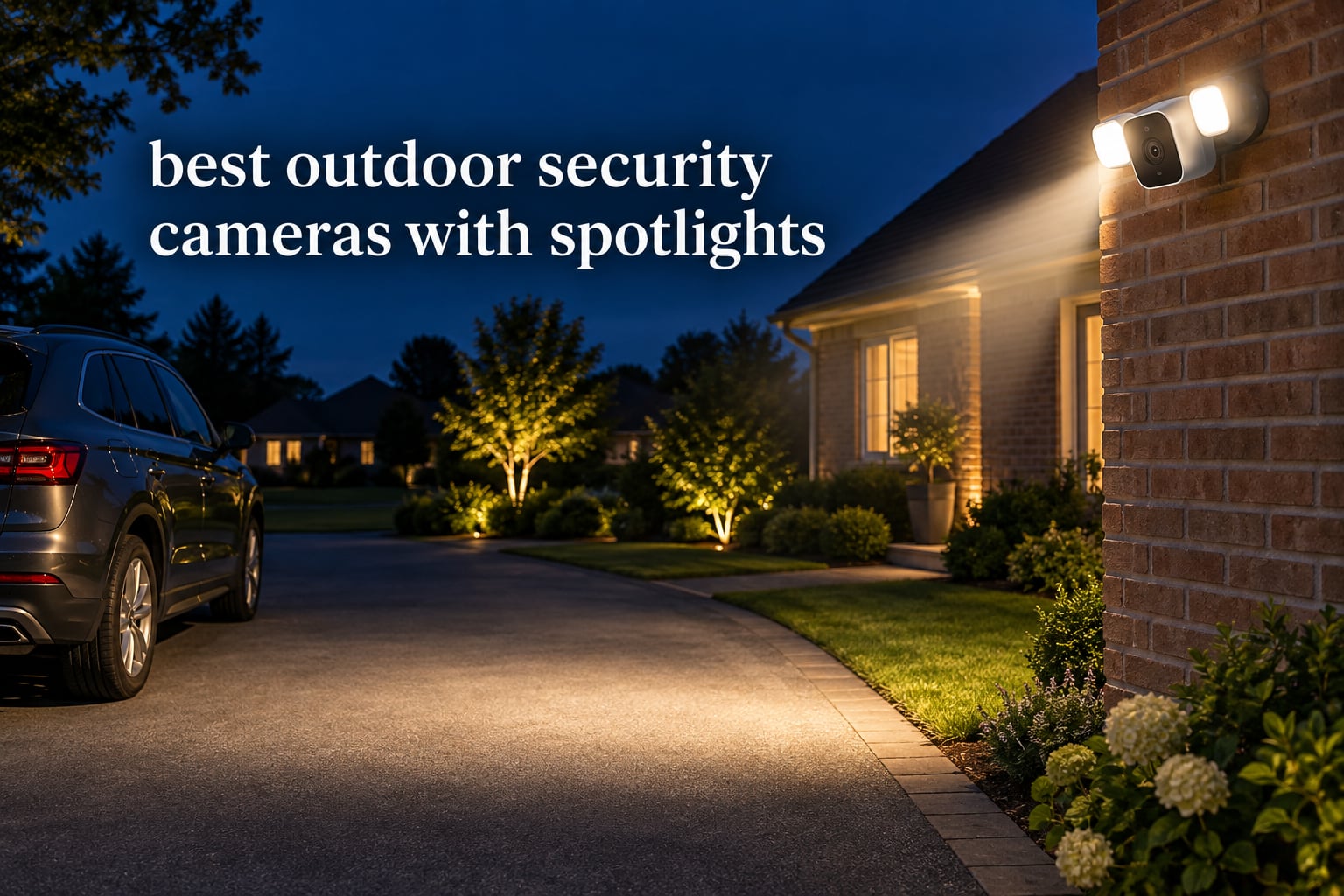best outdoor security cameras with spotlights
