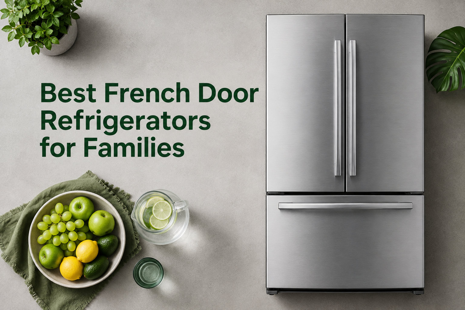 Best French Door Refrigerators for Families