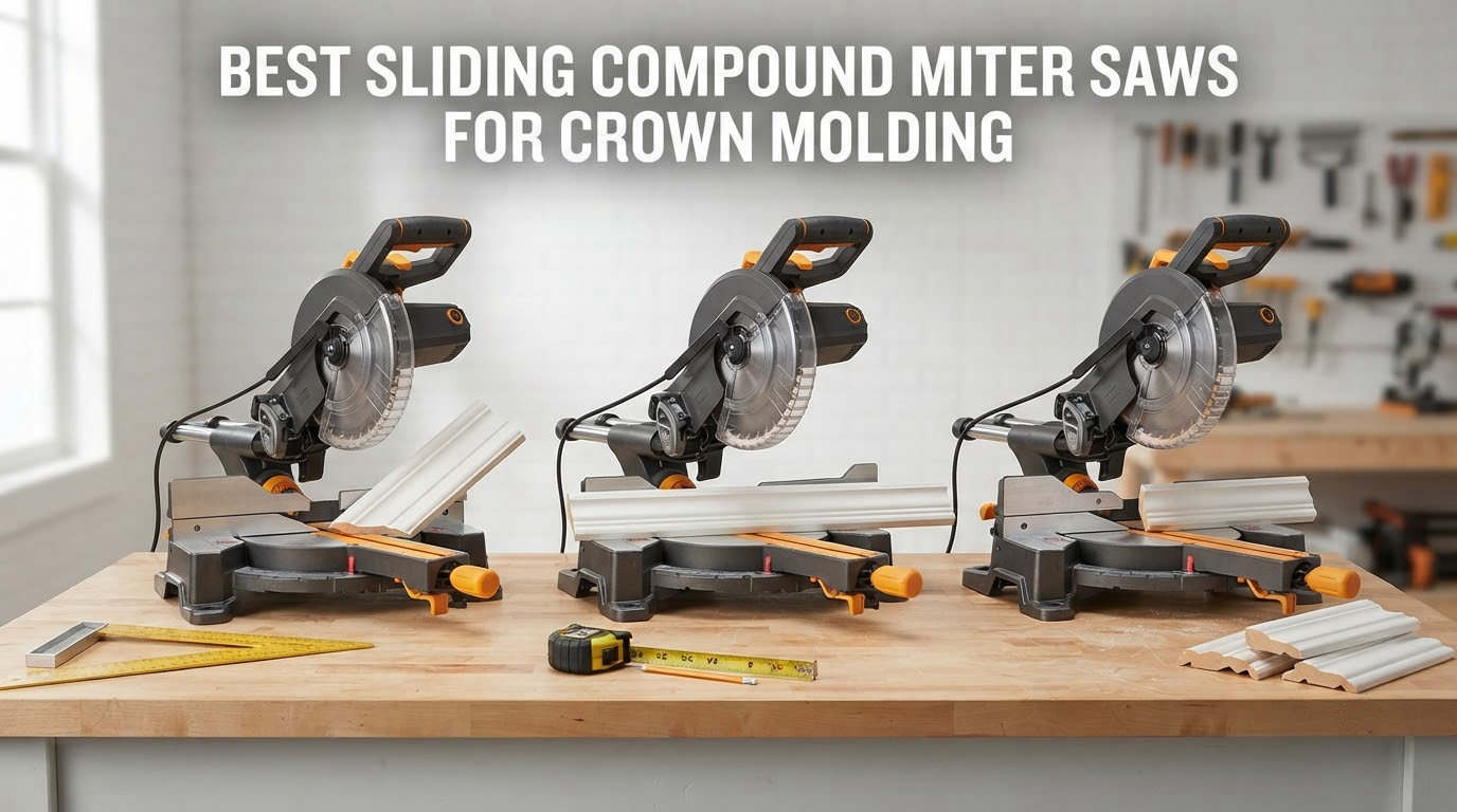 best sliding compound miter saws for crown molding