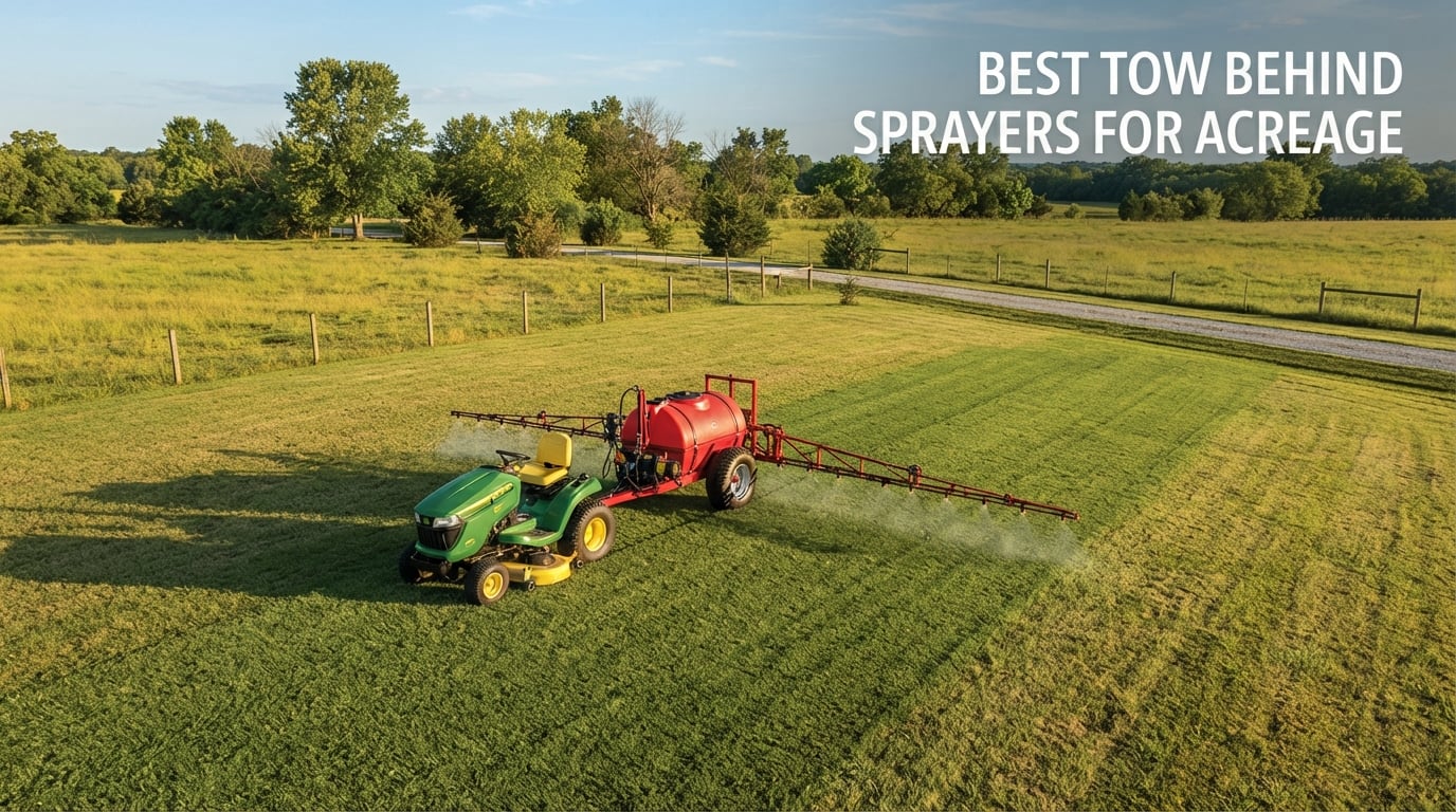 Best Tow Behind Sprayers for Acreage